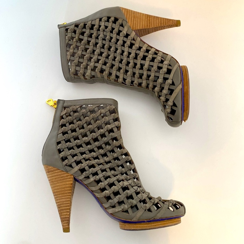 Charlie My Love Grey Booties